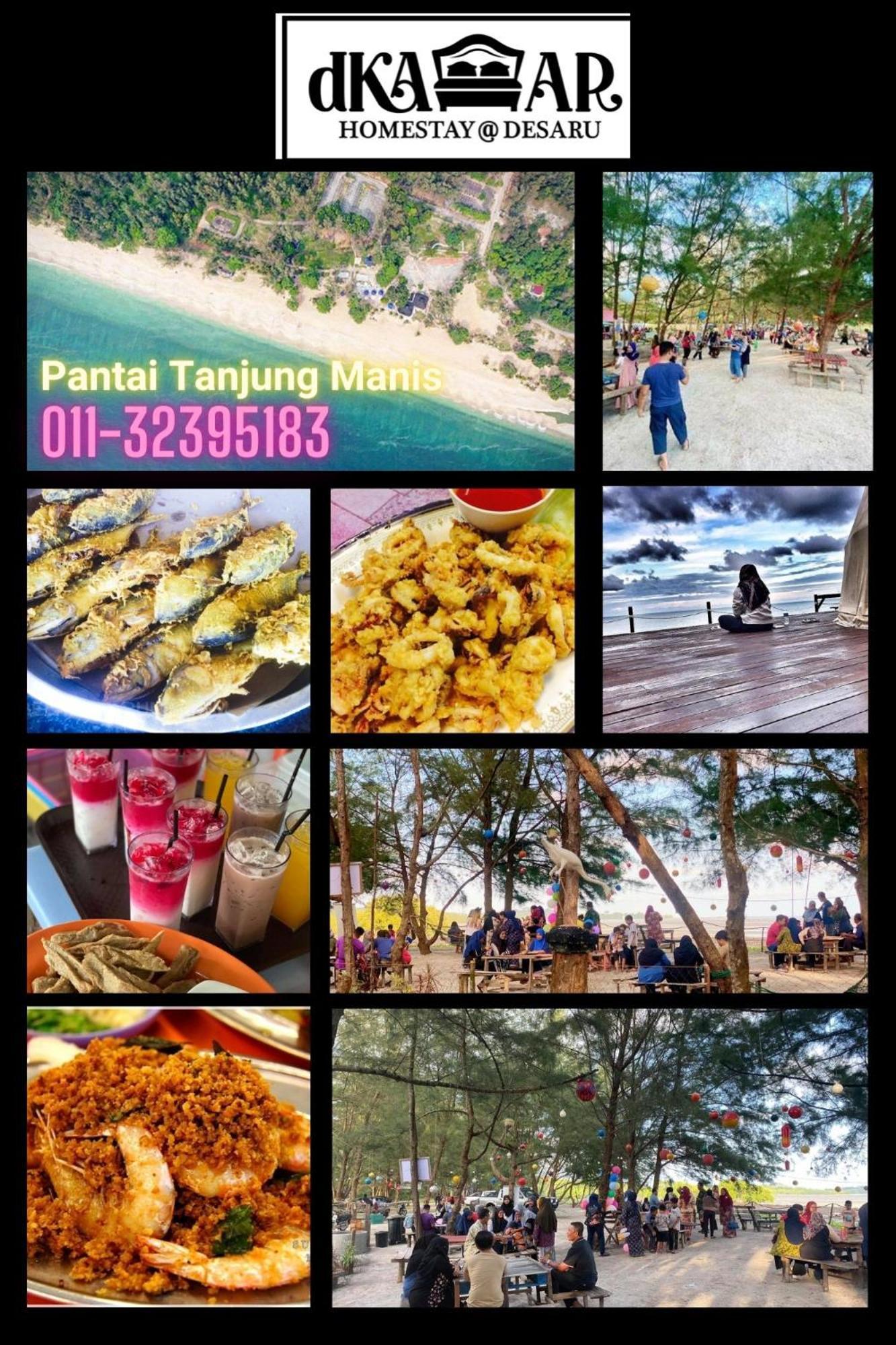 Dkamar Homestay At Desaru, Fully Aircond, Wifi, Coway, Street View 4 Min To Desaru Beach Kangkar Chemaran Zewnętrze zdjęcie